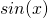 Rendered by QuickLaTeX.com sin(x)