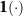 \pmb{1}(\cdot)